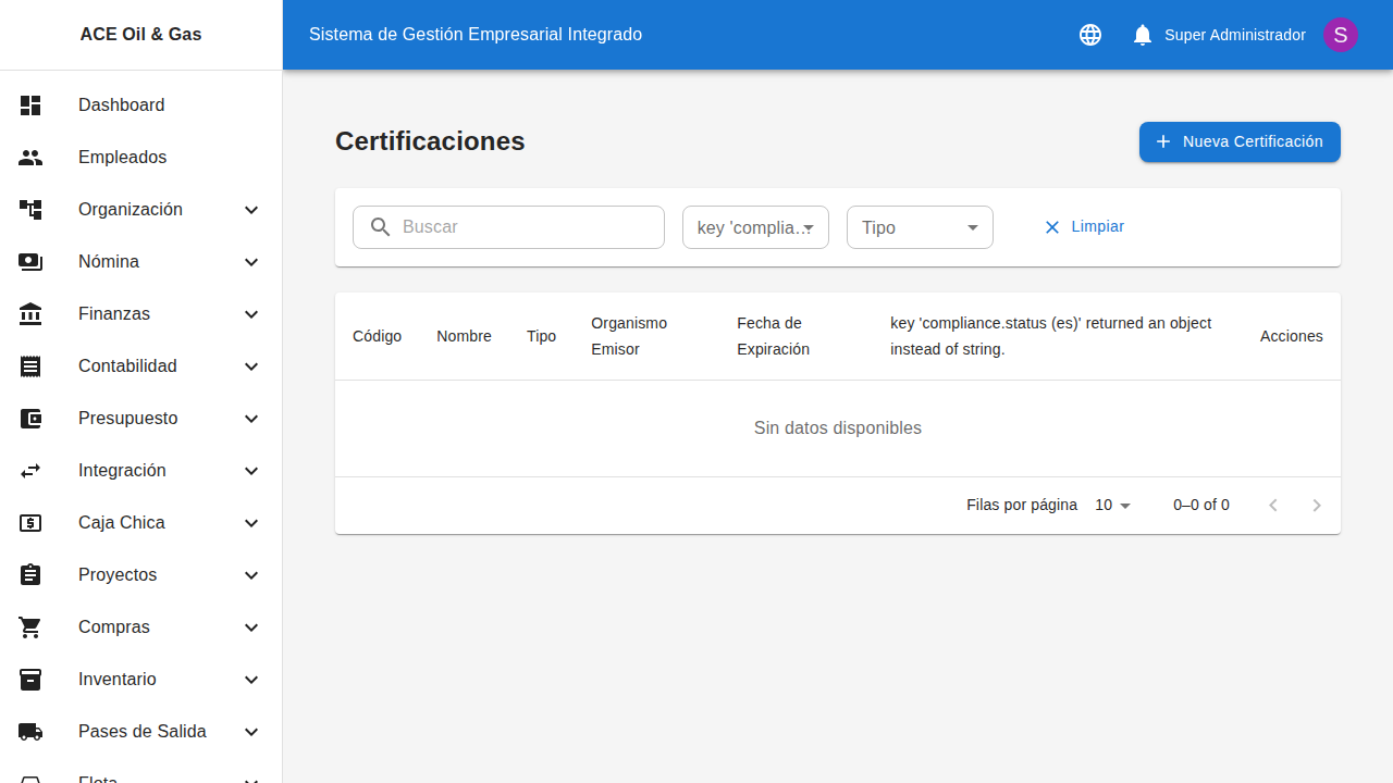 Certificaciones de calidad y seguridad