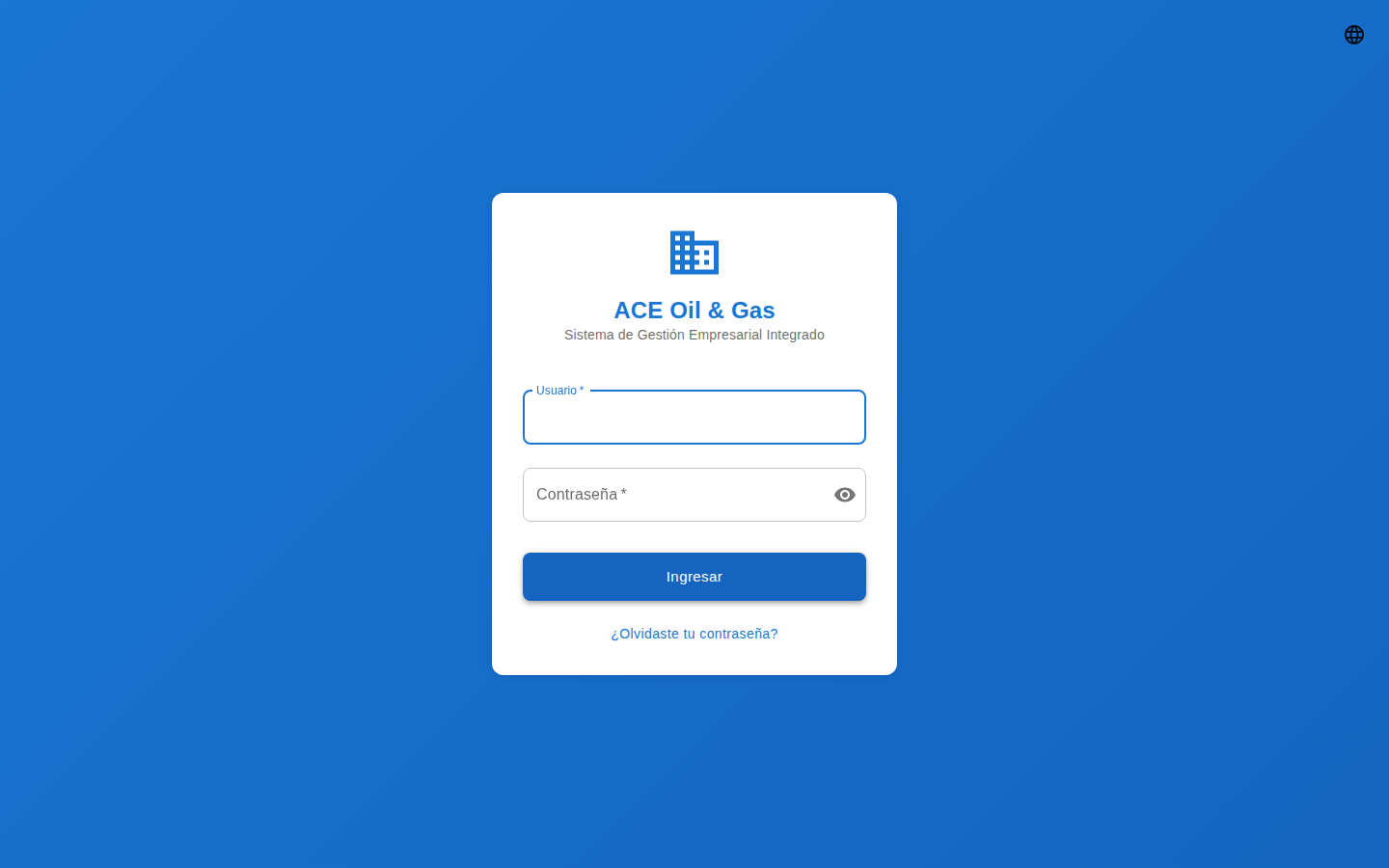 Formulario de producción diaria